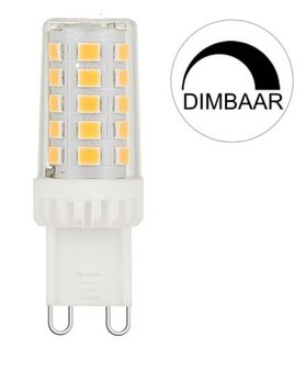 LED G9 GU9 LAMP DIMBAAR 230V 4W=40W 400LM 2800K