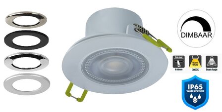 LED DOWNLIGHT COMPACT ECO IP65 5,5W 510LM 3000K