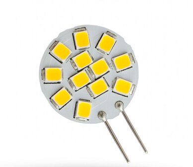 LED G4 LAMP FLAT 20MM 12V/AC 1,2W 160LM 3000K 