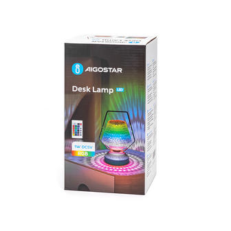 LED TAFELLAMP LANTERN RGB COLOR 1W 5V USB OPLAADBAAR 