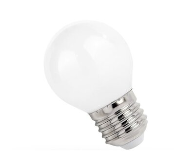 LED FILAMENT LAMP G45 MAT GLAS E27 4W 400LM 2700K  