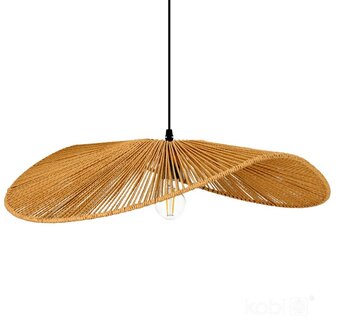 HANGLAMP VERONA JUTE/METAAL 230V E27 