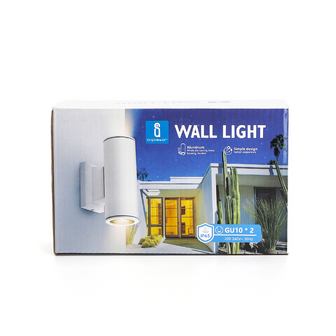 TUINLAMP WANDLAMP WIT UP/DOWN IP65 230V GU10