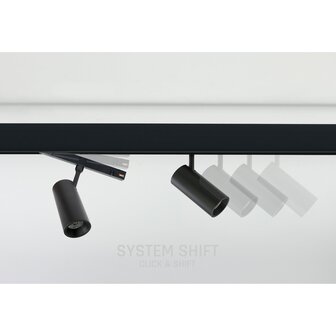 SYSTEM SHIFT BASIC SPOT BLACK 48V 20W 2300LM 3000K