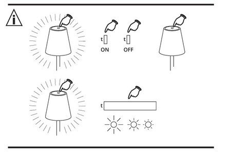 LED TAFELLAMP INITA BROWN IP54 USB OPLAADBAAR DIMBAAR 1,2W 165LM