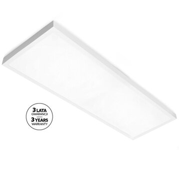 LED PANEEL PLAFONDLAMP FLAT 120X30CM WIT 36W 4320LM 4000K 