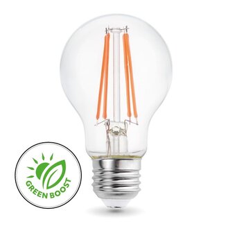 LED PLANTENLAMP PLANTY A60 E27 8W VOLSPECTRUM GROEILAMP