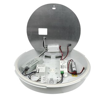 LED PLAFONDLAMP SENSOR &amp; NOODLAMP IP54 IK08 13W 1300LM CCT-SWITCH