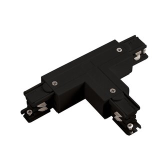 T-CONNECTOR LINKS-2 VOOR 3-FASE RAILS WIT OF ZWART