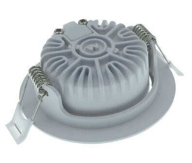 ULTRA SLIM LED INBOUWSPOT DIM TO WARM IP44 230V 5W 420LM WIT