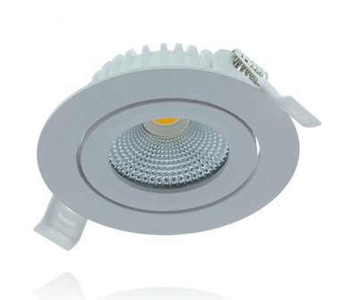 ULTRA SLIM LED INBOUWSPOT DIM TO WARM IP44 230V 5W 420LM WIT