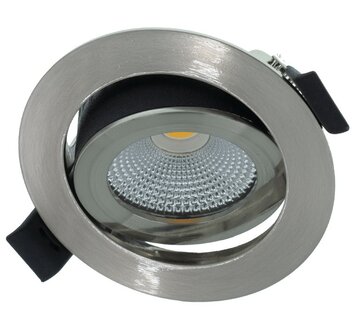 ULTRA SLIM LED INBOUWSPOT DIM TO WARM IP44 230V 5W 420LM ZILVER