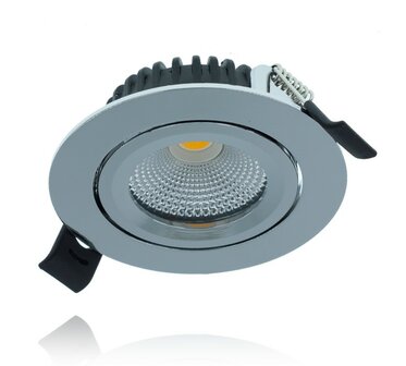 ULTRA SLIM LED INBOUWSPOT DIM TO WARM IP44 230V 5W 420LM CHROOM