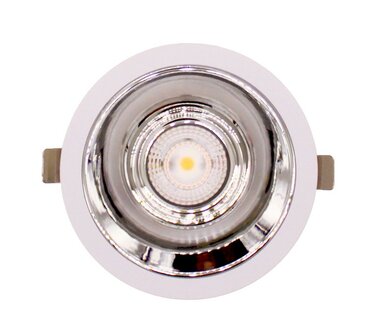 LED DOWNLIGHT KERBER &Oslash;130MM CCT-SWITCH 230V 16W 1291LM WIT