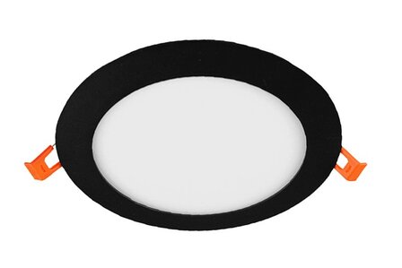 LED DOWNLIGHT SLIM ZWART/WIT IP44 230V 18W 3000K/4000K