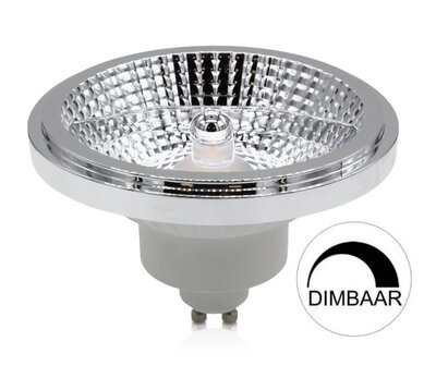 ES111 LED SPOT 45&deg; REFLECTOR DIMBAAR 230V GU10 12W WIT 