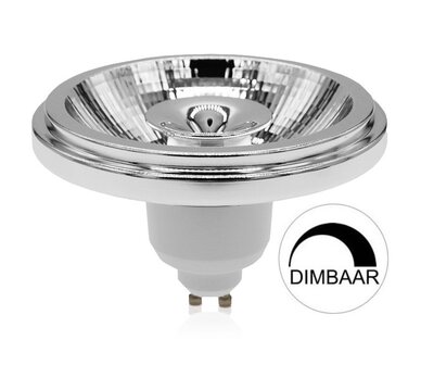 ES111 LED SPOT 24&deg; REFLECTOR DIMBAAR 230V GU10 12W WIT 