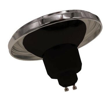 ES111 LED SPOT 24&deg; REFLECTOR DIMBAAR 230V GU10 12W ZWART