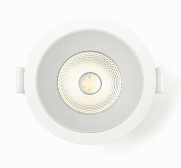 LED INBOUWSPOT 40&deg; IP44 DIMBAAR 230V 6W 502LM WIT 