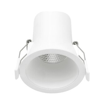 LED INBOUWSPOT 60&deg; IP44 DIMBAAR 230V 9W 666LM WIT