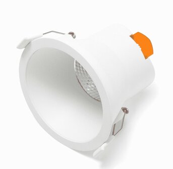 LED INBOUWSPOT 60&deg; IP44 DIMBAAR 230V 9W 666LM WIT