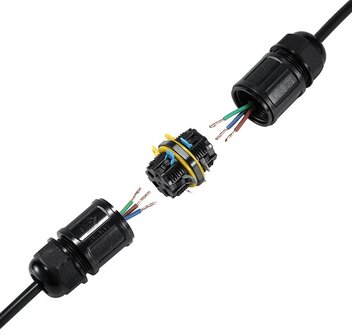 IP68 VERBINDINGSMOF QUICK CONNECTOR 5-POLIG 