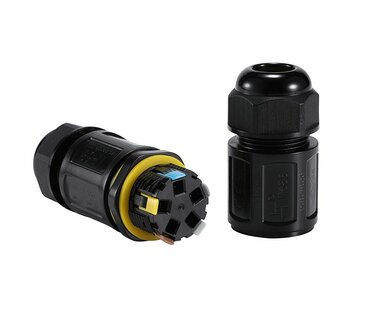 IP68 VERBINDINGSMOF QUICK CONNECTOR 5-POLIG 