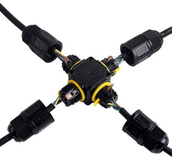 IP68 VERBINDINGSMOF X QUICK CONNECTOR 3-POLIG 