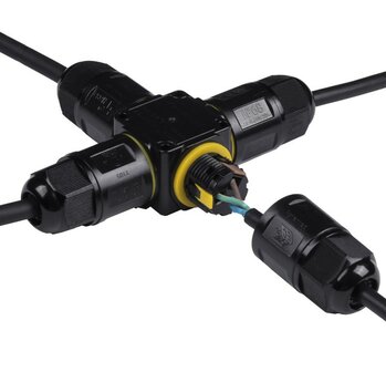 IP68 VERBINDINGSMOF X QUICK CONNECTOR 3-POLIG 