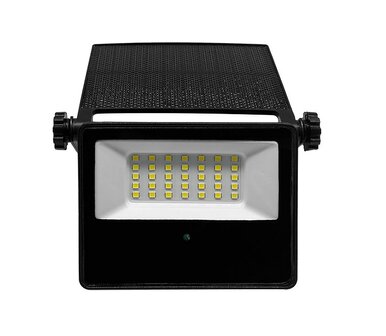 SOLAR LED VERSTRALER MET SENSOR 10W 860LM 6500K 