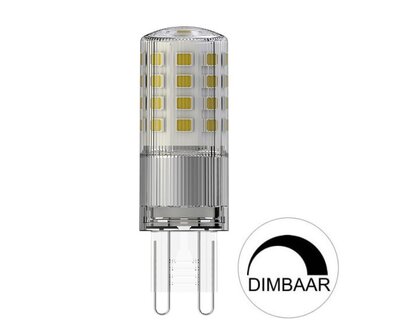 LED G9 GU9 LAMP DIMBAAR 230V 4W=40W 470LM 2700K 