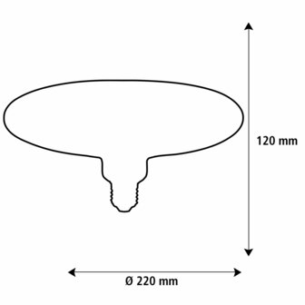 SEGULA LED FLOATING UFO 220 GOLDEN 4W 240LM 2200K