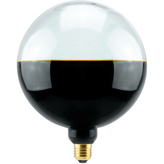 SEGULA LED 2TONE GLOBE 188 BLACK-CLEAR E27 6W 1900K 