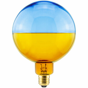 SEGULA LED 2TONE GLOBE 145 AMBER-COOL BLUE E27 6W 1900K 