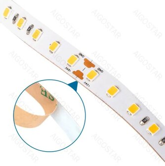 LED STRIP 120L/M. 24V/DC 10W/M. 2700K WARM WIT 