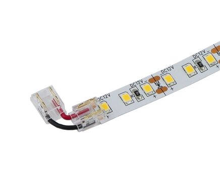 LED STRIP HOEKCONNECTOR 8- &amp; 10-MM COB &amp; SMD LED STRIPS  