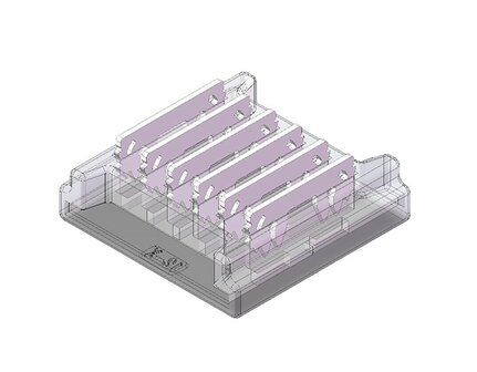 COB LED STRIP CONNECTOR VOOR 12-MM RGB+CCT COB STRIPS