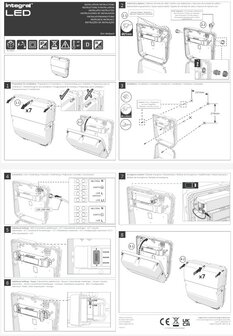 LED WALL PACK IP65 IK10 230V 20/30W CCT 3000K/4000K/6000K