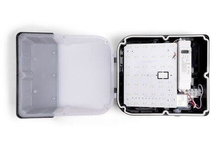 LED WALL PACK DAGLICHTSENSOR IP65 IK10 230V 20/30W CCT 3000K/4000K/6000K