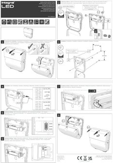 LED WALL PACK DAGLICHTSENSOR IP65 IK10 230V 20/30W CCT 3000K/4000K/6000K