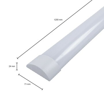 LED BATTEN ECO IP20 120CM 230V 40W 4307LM 4000K OF 6000K