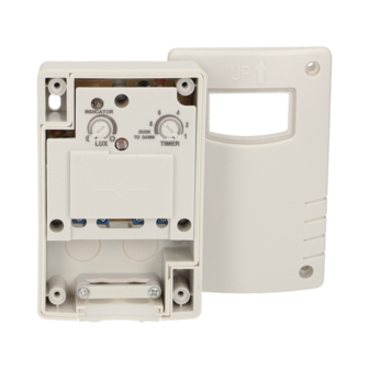 LED SCHEMERSCHAKELAAR ZWART IP44 230V 10-1.200W
