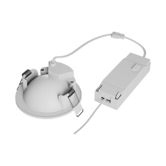 LED INBOUWSPOT 0-90&deg; ZWENKBAAR 230V 6,5W 850LM CCT-SWITCH