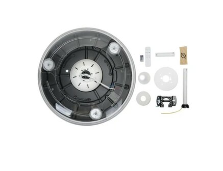 LED PLAFONDVENTILATOR WIT 230V 50W 5600LM DIMBAAR 2700K/6500K