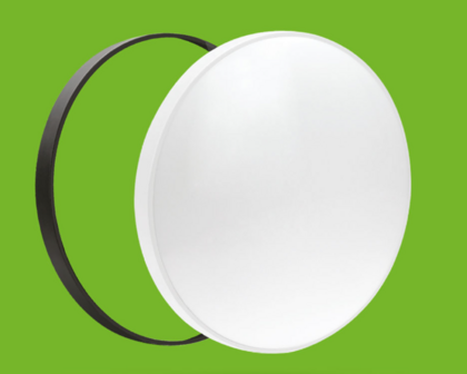 LED PLAFONDLAMP BLACK &amp; WHITE IP54 230V 40W 3000LM 4000K