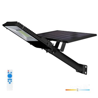 SOLAR LED STRAATLAMP SENSOR/REMOTE IP54 1100LM 4000K 