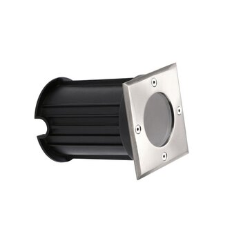 GRONDSPOT VIERKANT STAINLESS STEEL P67 230V GU10 