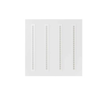 LED LOUVRE PANEEL WIT 60X60CM UGR-16 POWER &amp; CCT-SWITCH 