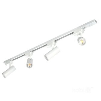 1-FASE TRACK SET NEXTRACK WHITE 1-METER - 4 X RAILSPOTS 