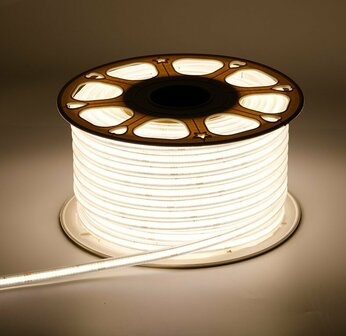 COB LED STRIP 230V IP65 10-METER 4000K NEUTRAAL WIT 